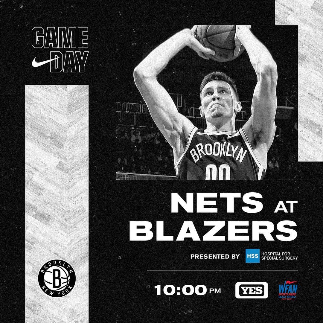 Brooklyn Netsさんのインスタグラム写真 - (Brooklyn NetsInstagram)「GAMEDAY ⚫️🏀⚪️ Need y’all to bring it for one more late tip, Brooklyn!」3月25日 23時20分 - brooklynnets