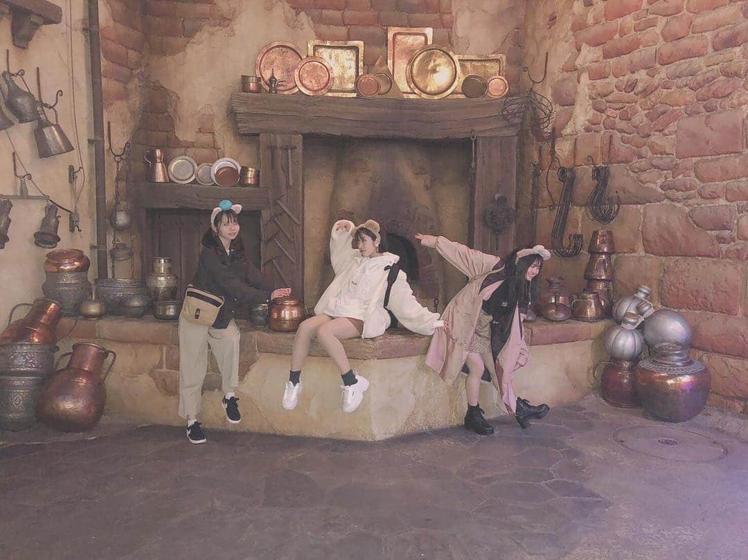 のインスタグラム：「たくさん笑ったなぁ😆💗 #ディズニー#ディズニーシー#disneysea#nanamitanabe」