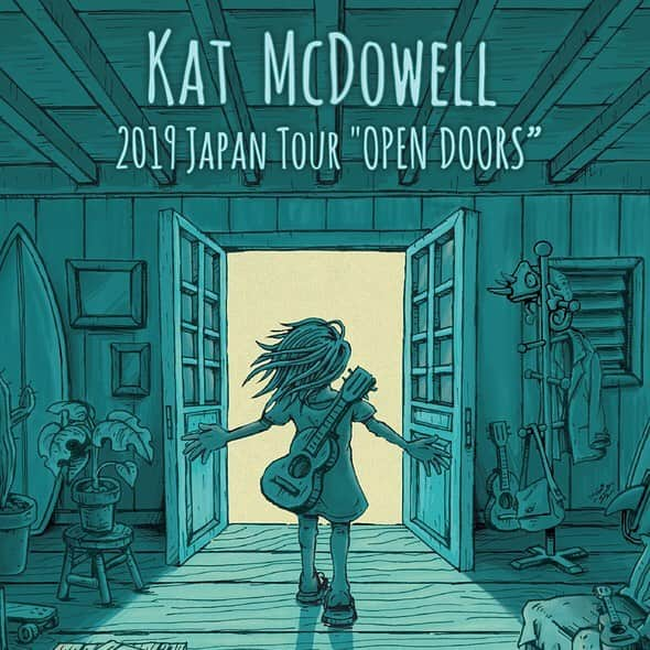 KATさんのインスタグラム写真 - (KATInstagram)「I’m so excited to announce the first few shows for this year’s Japan Spring Tour!! 今年の日本ツアーの日にちが決まって来ました！ 今後も東京や神奈川のライブも追加します！ ホームページから予約が出来るので、是非お早めに予約してください！^_^ . * 5/10 Ishinomaki (Roots) * 5/12 Oshima, Kesennuma (Beach Side) * 5/18 Nagoya (GC Live) * 5/19 Nishio (Little Dojin bar) * 5/24 Ichinomiya, Chiba (CANA) . More dates coming soon! . #japantour #livemusic #日本ツアー #来日 #ライブミュージック」3月26日 9時56分 - katmcdowell