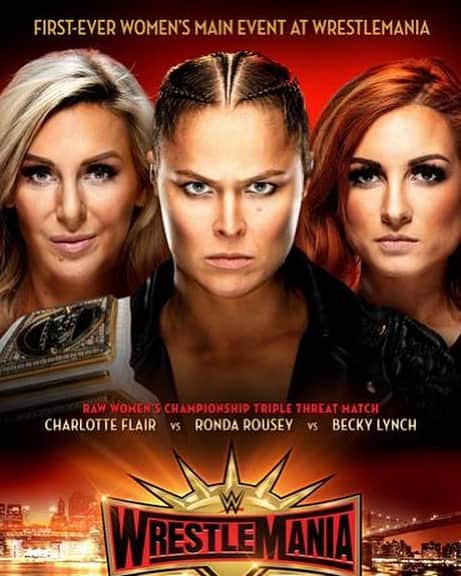 レベッカ・ノックスのインスタグラム：「Ran my mouth, put in the miles, took the bumps and entertained the people until they couldn’t deny me any longer. It’s an emotional morning just knowing… I get to smash Ronnie and Charlotte in front of the whole world on the biggest stage possible. To the people: THANK YOU. #IAMTHEMAN」