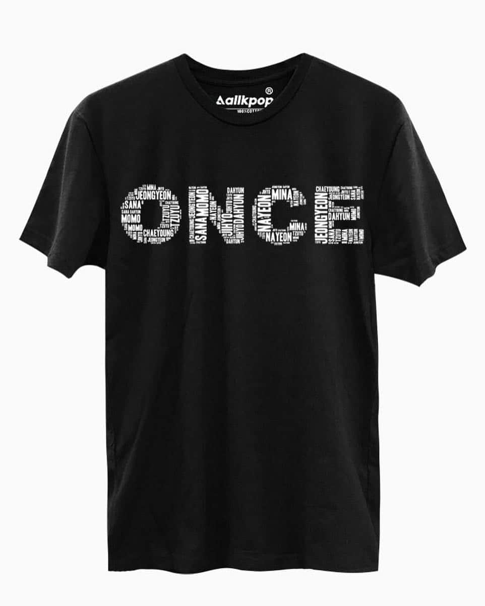 allkpopTHESHOPさんのインスタグラム写真 - (allkpopTHESHOPInstagram)「ONCE Name Tee! Who's your bias?!?」3月26日 1時15分 - allkpoptheshop