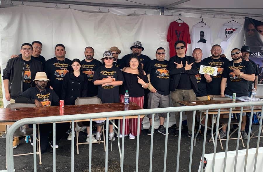 リコ・ロドリゲスのインスタグラム：「@lacompaniacarclub’s annual car show was so much fun, and having @arielwinter there made it even better!」