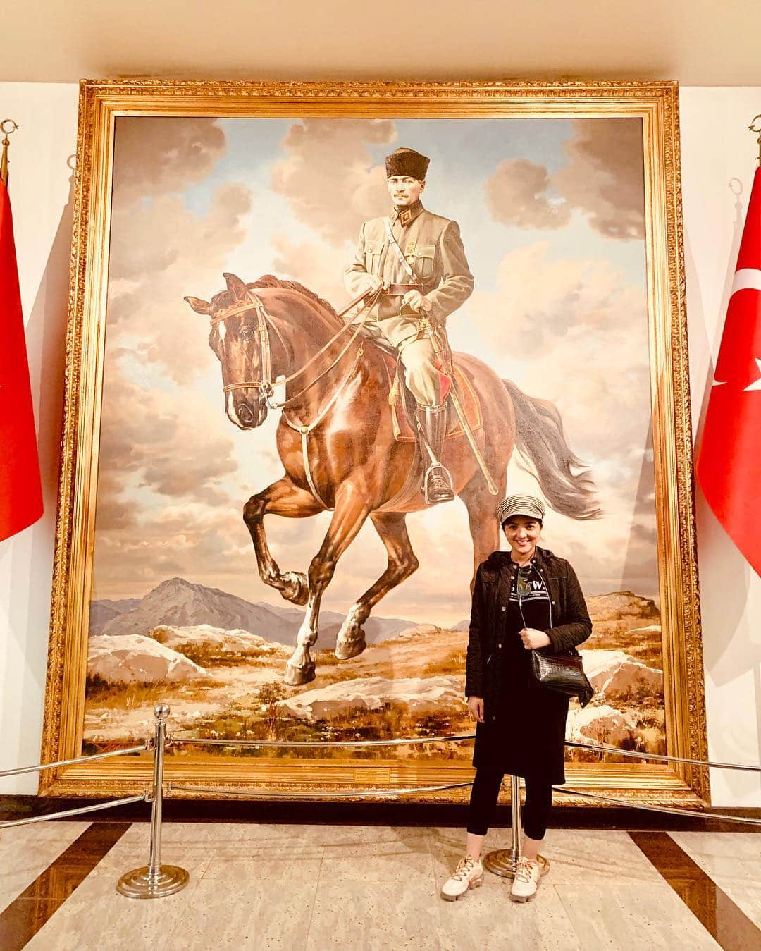 Ashantyさんのインスタグラム写真 - (AshantyInstagram)「Mustafa Kemal Atatürk (lahir di Selânik (sekarang Thessaloniki, Yunani), 12 Maret 1881 – meninggal di Istana Dolmabahçe, Istanbul, Turki, 10 November 1938 pada umur 57 tahun), hingga 1934 namanya adalah Gazi Mustafa Kemal Paşa, adalah seorang perwira militer dan negarawan Turki yang memimpin revolusi negara itu. Ia juga merupakan pendiri dan presiden pertama Republik Turki (wikipedia) #ankara #turkey」3月26日 1時25分 - ashanty_ash