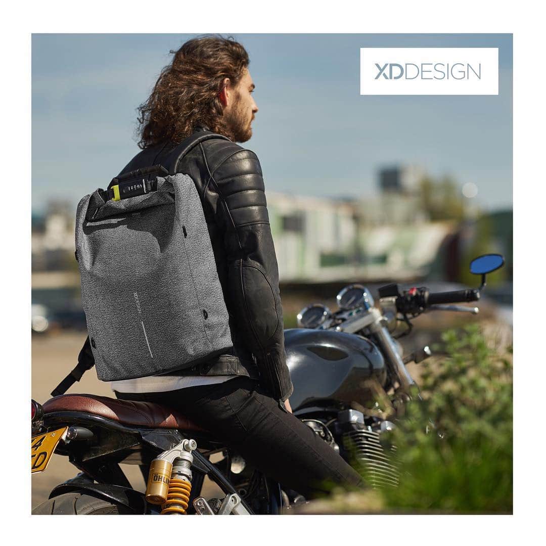 XD Designさんのインスタグラム写真 - (XD DesignInstagram)「Just A fine motorbike-look 😎👌 #BobbyUrban • • • #xddesign #bobbybackpack #xddesignbobby #bobbyurban #antitheft #antitheftbag #igers #ig_daily #instatravel #travelers #nomadlife #packandgo #travellifestyle #travelgear #adventurelife #photooftheday #journey #globetrotter #keepexploring #modernnomad #gotyourback #travelmore #digitalnomad #doyoutravel #thetraveltag #amsterdam #motorbike #travelfun #adventureseekers」3月26日 1時38分 - xddesign