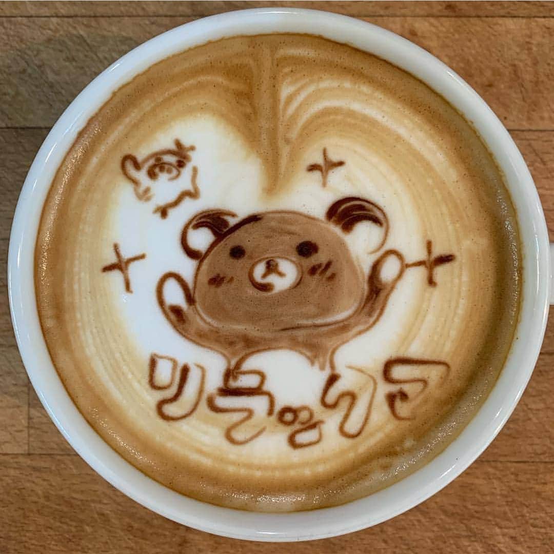 Rilakkuma US（リラックマ）さんのインスタグラム写真 - (Rilakkuma US（リラックマ）Instagram)「We are super impressed with this latte art by @butter___sugar! The little Kiiroitori flying away is a cute touch! . . . #Rilakkuma #rilakkumaus #sanx #latteart #latte #cutefood #japan #kawaii #coffee #リラックマ #サンエックス」3月26日 2時30分 - rilakkumaus