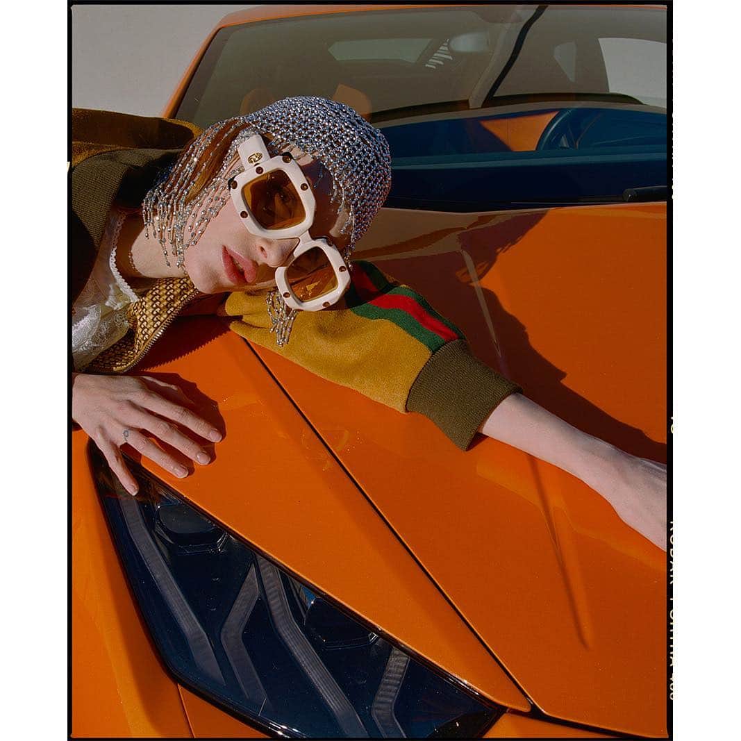 Faith Picozziさんのインスタグラム写真 - (Faith PicozziInstagram)「Gucci x Lamborghini 💥1️⃣ 📸 @filip.milenkovic 🎨 @faithpicozzicreative 👗 @filipandfaith @gucci @alessandro_michele #sunglasses #fashion #film #120film #mediumformat  #lamborghinihuracan #huracan #lamborghini #lambo #gucci @faithpicozzi」3月26日 3時54分 - faithpicozzi