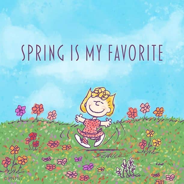 スヌーピーさんのインスタグラム写真 - (スヌーピーInstagram)「Spring is my favorite season!」3月26日 4時36分 - snoopygrams