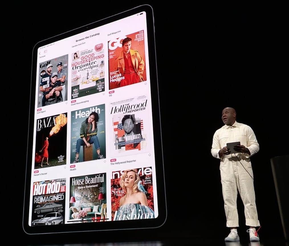 GQさんのインスタグラム写真 - (GQInstagram)「Apple just announced Apple News+ (and you're damn right GQ is on it). Read all about it at the link in bio. #AppleEvent」3月26日 5時05分 - gq