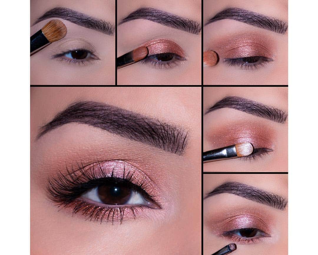 Motives Cosmeticsさんのインスタグラム写真 - (Motives CosmeticsInstagram)「Swipe to see how @e.lymarino got this stunning look ✨. 1.Begin by applying “Cream” (Nude Palette) onto the brow bone 2.Using “Intense” (Thrill Me Palette) shadow Pat onto the lid 3.Using a fluffy brush and “Love Me” shadow blend into the crease 4.Pat “Crystalline” (Thrill Me Palette) onto the center of the lid 5.Blend “Intense” onto the lower lash line and “Flipside” closest to the lower lashes for some dimension! Apply “Cream” to the inner corner of the eye. . . . . #motives #motivescosmetics #makeup #mua #makeuplove #makeupartist #naturalmakeup #beauty #worldmakeupartist #makeupadict #makeupobsessed #eyemakeup #eyetutorial #makeuotutorial」3月26日 5時17分 - motivescosmetics