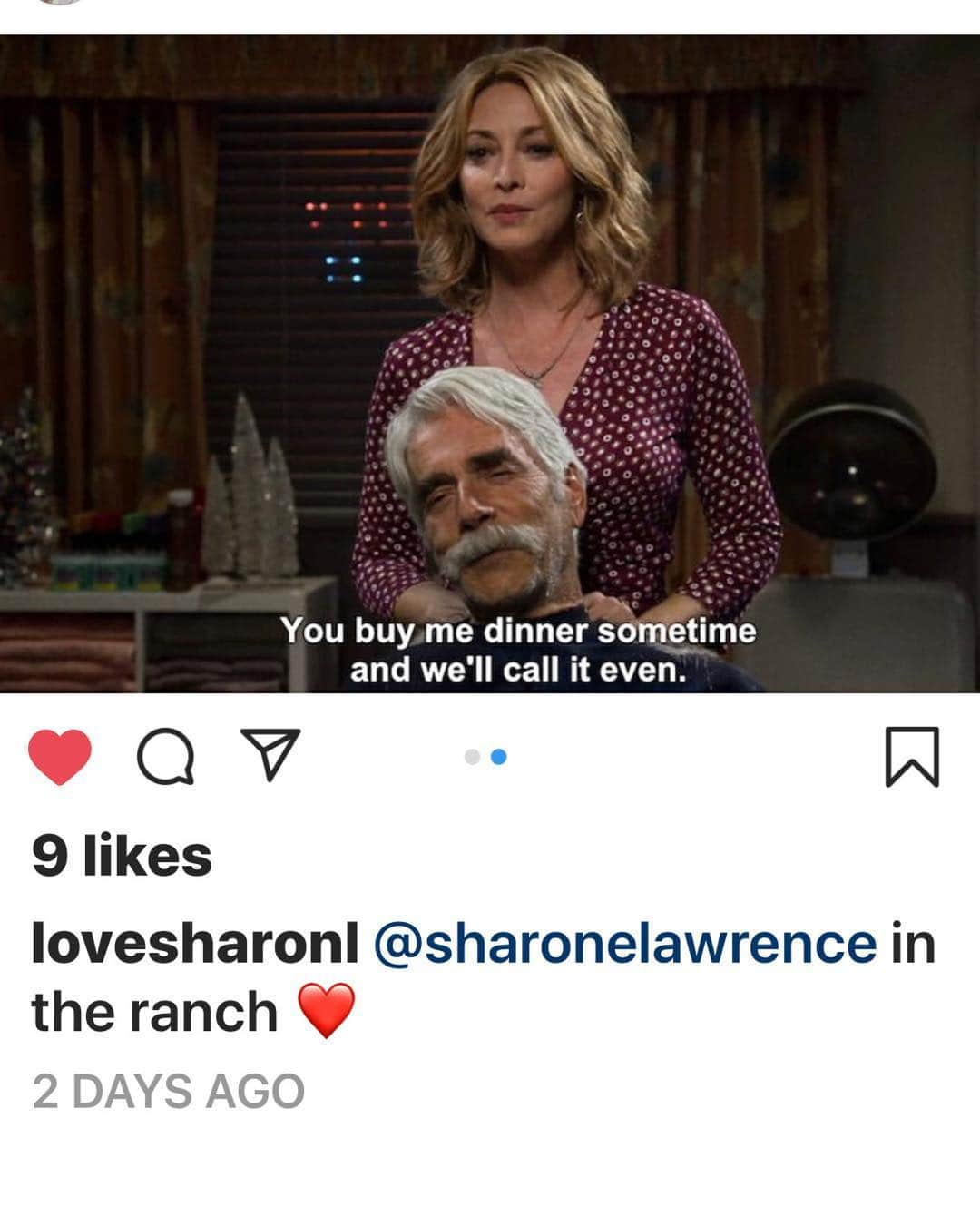 シャロン・ローレンスさんのインスタグラム写真 - (シャロン・ローレンスInstagram)「One of my favorite lines in @theranch on @Netflix」3月26日 6時35分 - sharonelawrence