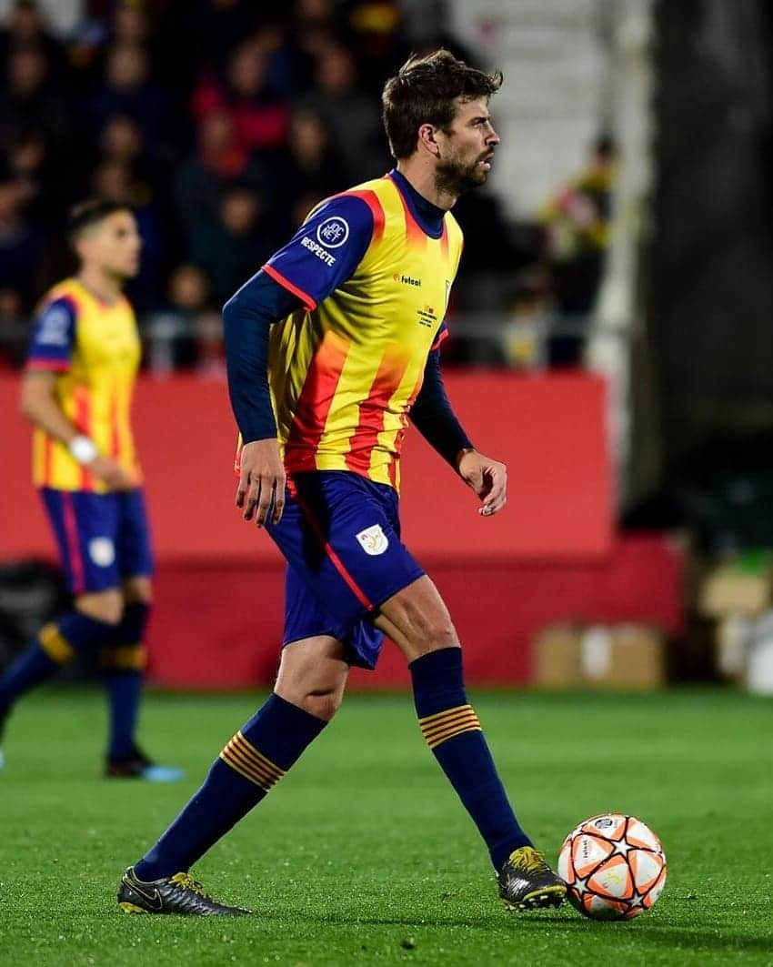 FCバルセロナさんのインスタグラム写真 - (FCバルセロナInstagram)「👏 Our boys @3gerardpique & @riquipuig representing Catalunya (2-1 vs Venezuela)  Piqué i Riqui Puig al Catalunya-Venezuela 💛❤️」3月26日 7時10分 - fcbarcelona