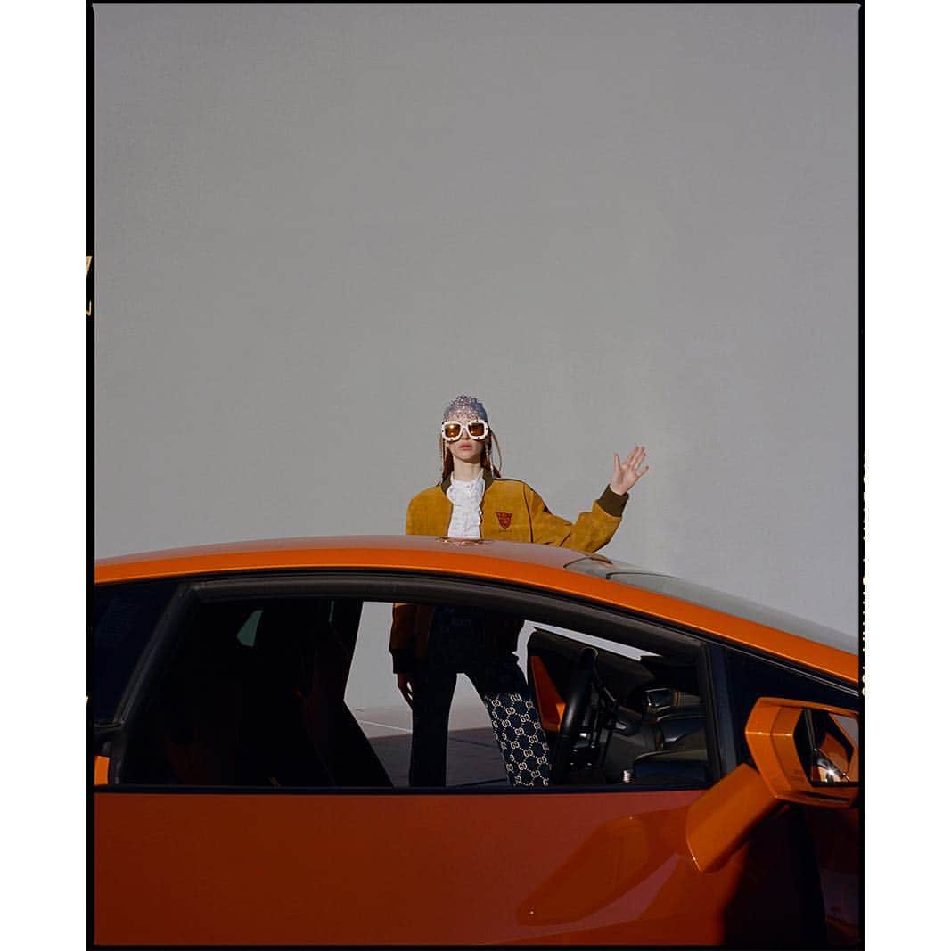 Faith Picozziさんのインスタグラム写真 - (Faith PicozziInstagram)「Gucci x Lamborghini 💥3️⃣ 📸 @filip.milenkovic 🎨 @faithpicozzicreative 👗 @filipandfaith @gucci @alessandro_michele #sunglasses #fashion #film #120film #mediumformat  #lamborghinihuracan #huracan #lamborghini #lambo #gucci @faithpicozzi」3月26日 7時23分 - faithpicozzi