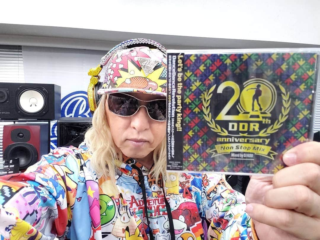 DJ KOOさんのインスタグラム写真 - (DJ KOOInstagram)「DDR 20th anniversary Non Stop Mix！！Mixed by DJ KOO！！DDRへの愛と気合いでミックスしました！！世界に誇る！！日本のゲームサウンド！！是非ご堪能下さい！！ #DanceDanceRevolution #ddr #DJKOO」3月26日 18時11分 - dj_koo1019