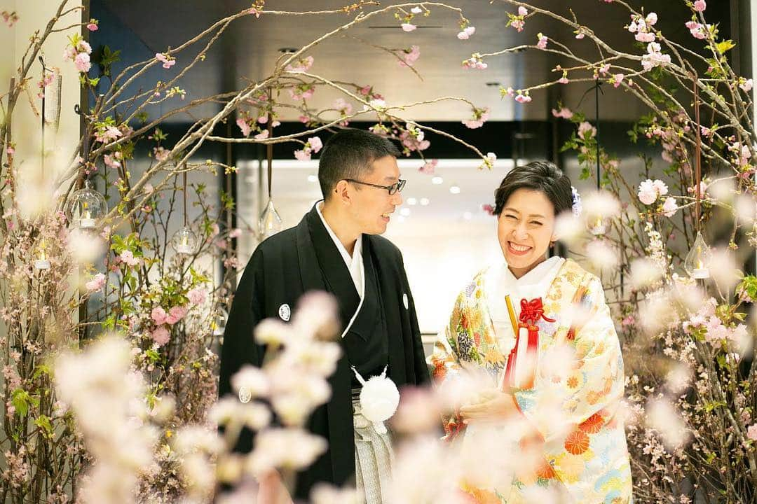 迎賓館さんのインスタグラム写真 - (迎賓館Instagram)「. 桜 × 和装 . はにかんだ新婦様のその笑顔と桜 最強です🌸 . . #和装前撮り #桜 #ghkwedding . #心がふるえる最幸の一日を #迎賓館 #万博記念公園 #geihinkan #万博迎賓館 #結婚式 #結婚式場  #ゲストハウス #関西花嫁 #大阪 #ウェディングニュース #関西プレ花嫁 #全国のプレ花嫁さんと繋がりたい #日本中のプレ花嫁さんと繋がりたい #ウェディングニュース  #wedding #ウエディング #プロポーズ #結婚式準備 #プレ花嫁  #結婚式レポ #love #instagood #marry花嫁 #ちーむゼクシィ #プラコレ」3月26日 18時39分 - geihinkan1970