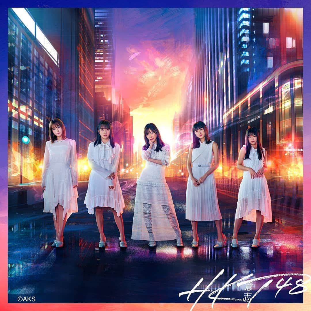 宮脇咲良のインスタグラム：「HKT48 12th Single Title: 意志 (Ishi) Release Date: 10 April 2019 Jacket Cover ［Tracklist］ Type A: CD: 1. 意志 (Ishi) 2. 誰より手を振ろう(Dare yori Te wo Furou) 3. 真っ赤なアンブレラ(Makkana Umbrella)/5期生(Gen 5) 4. 意志 (Instrumental) 5. 誰より手を振ろう (Instrumental) 6. 真っ赤なアンブレラ (Instrumental) DVD: 意志(Ishi) Music Video いつだってそばにいる(Itsu datte soba ni iru) Music Video 「HKT48のお出かけ! 指原卒業スペシャル Vol.1」(HKT48 no Odekake! Sashihara Sotsugyou Special Vol. 1) Type B: CD 1. 意志(Ishi) 2. 誰より手を振ろう(Dare yori Te wo Furou) 3. 大人列車はどこを走ってるのか? (OtonaRessha wa Doko wo Hashitteru no ka?)/ 8％ 4. 意志(Instrumental) 5. 誰より手を振ろう(Instrumental) 6. 大人列車はどこを走ってるのか?(Instrumental)  DVD ・意志(Ishi) Music Video ・大人列車はどこを走ってるのか?(Otona Ressha wa Doko wo Hashitteru no ka.) Music Video ・「HKT48のお出かけ! 指原卒業スペシャル Vol.2」(HKT48 no Odekake! Sashihara Sotsugyou Special Vol. 2) #HKT48 #意志  #ジャケット写真 #TypeA  #TypeB」