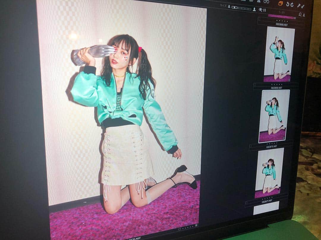 野島樺乃のインスタグラム：「♥girlcrash♥」