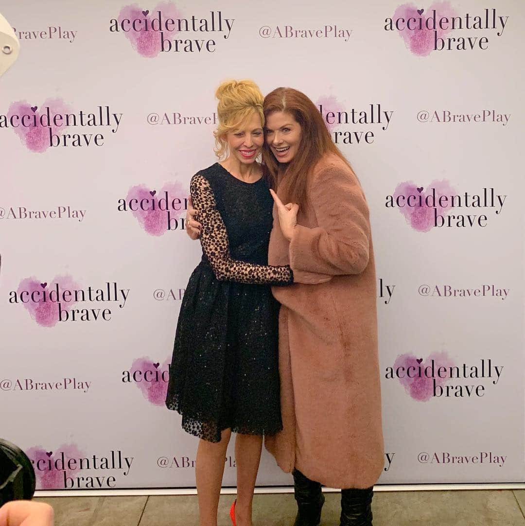 デブラ・メッシングさんのインスタグラム写真 - (デブラ・メッシングInstagram)「RUN DON’T WALK to @msmaddiecorman in her one woman show #AccidentallyBrave. (Which she also wrote!) I was left speechless. You will laugh and cry and walk away in awe of Maddie’s courage and generosity as well as her exquisite storytelling. She is a shining light, an example of grace and fury, a healing in process made public. Don’t miss her gift. @abraveplay」3月26日 11時17分 - therealdebramessing