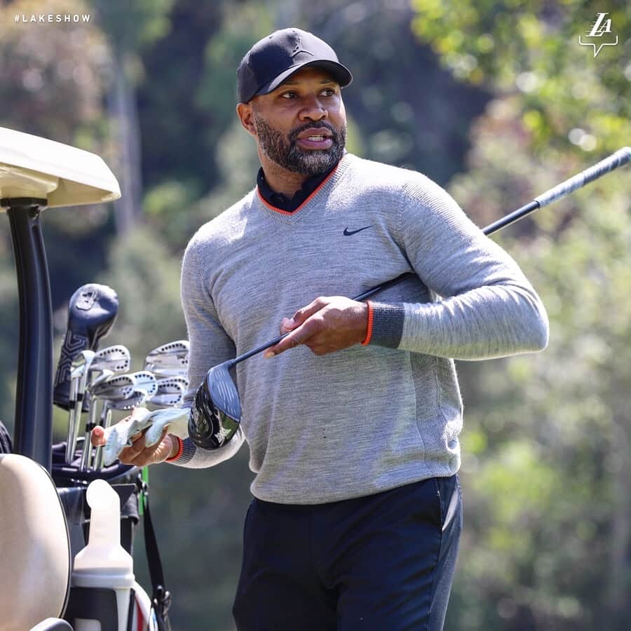 Los Angeles Lakersさんのインスタグラム写真 - (Los Angeles LakersInstagram)「Another successful day out at the 29th Annual Golf Tournament presented by @miraudiovideo ⛳️」3月26日 11時28分 - lakers