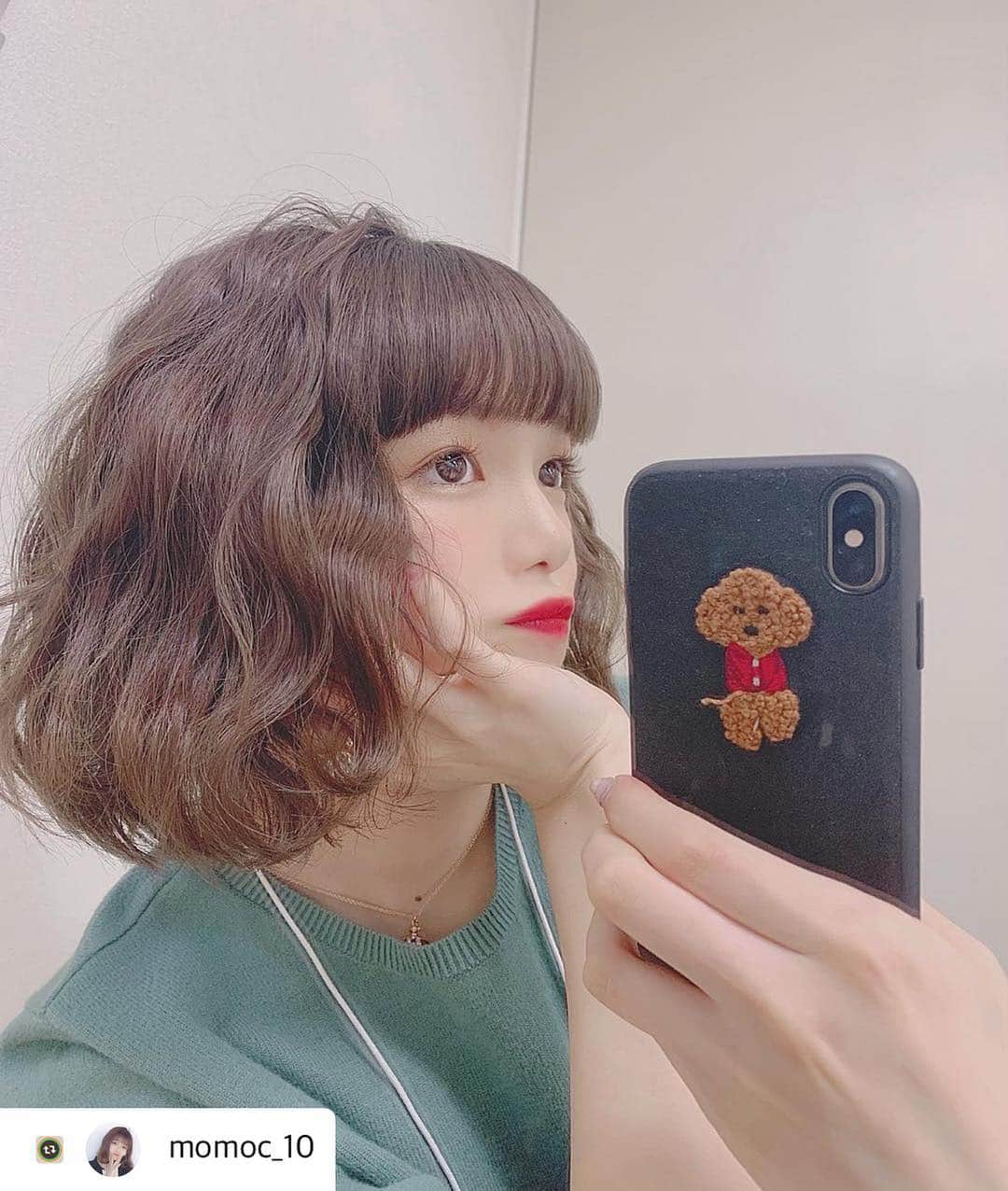 福岡アジアコレクションさんのインスタグラム写真 - (福岡アジアコレクションInstagram)「. #faco #fukuokaasiacollection #福岡アジアコレクション #2019年 #福岡 #fukuoka #日本 #japan #福岡国際センター #モデル #ファッションショー #コーデ #詩島萌々 #遊びに来てね #fashion #model #ootd #instagood . . #Repost with @Repostlyapp @momoc_10 ㅤㅤㅤㅤㅤㅤㅤㅤㅤㅤㅤㅤㅤ 昨日はFACo有難う御座いました 刺激沢山貰いました… 福岡また来たいな ❤︎ ㅤㅤㅤㅤㅤㅤㅤㅤㅤㅤㅤㅤㅤ iPhoneケースは愛犬ロールに似てるから買ったやつ  髪型ふあふあにしてもらったからか 似てるって沢山言われた 🦴」3月26日 12時16分 - fukuokaasiacollection