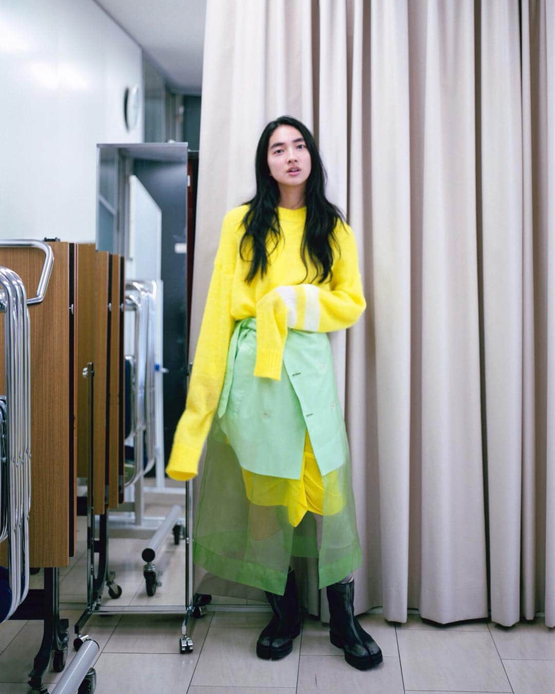 仁村紗和のインスタグラム：「VOSTOK  PH / Takashi Homma ST / Michio Hayashi HM / Rumi Hirose」