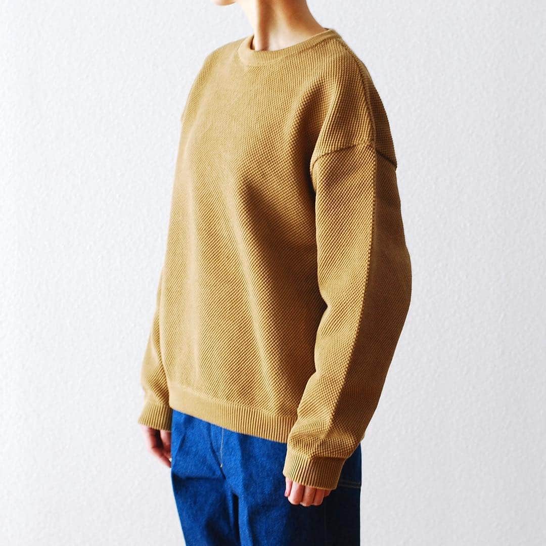 wonder_mountain_irieさんのインスタグラム写真 - (wonder_mountain_irieInstagram)「_［unisex item］ crepuscule / クレプスキュール “moss stitch L/S sweat” ￥17,280- _ 〈online store / @digital_mountain〉 http://www.digital-mountain.net/shopdetail/000000008238/ _ 【オンラインストア#DigitalMountain へのご注文】 *24時間受付 *15時までのご注文で即日発送 *1万円以上ご購入で送料無料 tel：084-973-8204 _ We can send your order overseas. Accepted payment method is by PayPal or credit card only. (AMEX is not accepted)  Ordering procedure details can be found here. >>http://www.digital-mountain.net/html/page56.html _ 本店：#WonderMountain  blog>> http://wm.digital-mountain.info/blog/20190208/ _ #crepuscule #クレプスキュール pants→ #westoveralls ￥20,520- _ 〒720-0044  広島県福山市笠岡町4-18 JR 「#福山駅」より徒歩10分 (12:00 - 19:00 水曜定休) #ワンダーマウンテン #japan #hiroshima #福山 #福山市 #尾道 #倉敷 #鞆の浦 近く _ 系列店：@hacbywondermountain _」3月26日 17時14分 - wonder_mountain_