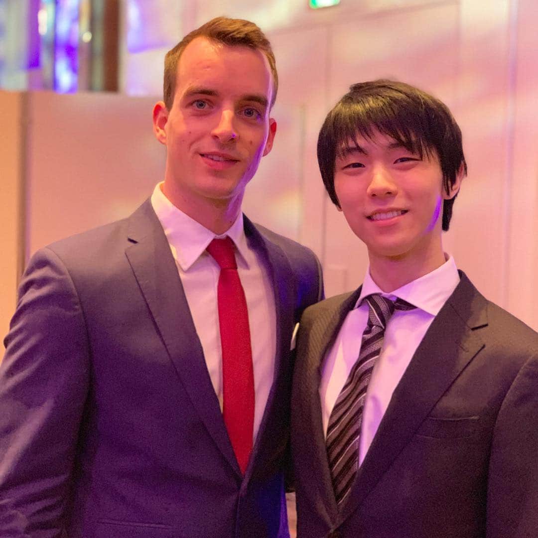 ルーベン・ブロマールトさんのインスタグラム写真 - (ルーベン・ブロマールトInstagram)「With the legend 💥🇯🇵💥 #yuzuruhanyu」3月26日 18時03分 - rubenblommaert