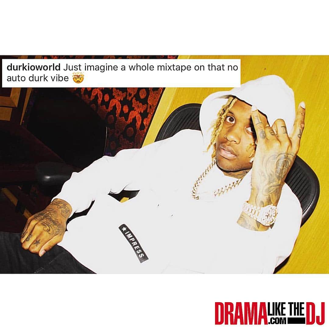 DJドラマのインスタグラム：「Who else is ready for some new Durk!? 👀🔥🎶 ⠀⠀⠀⠀⠀⠀⠀ ⠀⠀⠀⠀⠀⠀⠀ #DramaLikeTheDj #DurkioWorld #LilDurk #Chicago #Atlanta #NewMusic #Share」