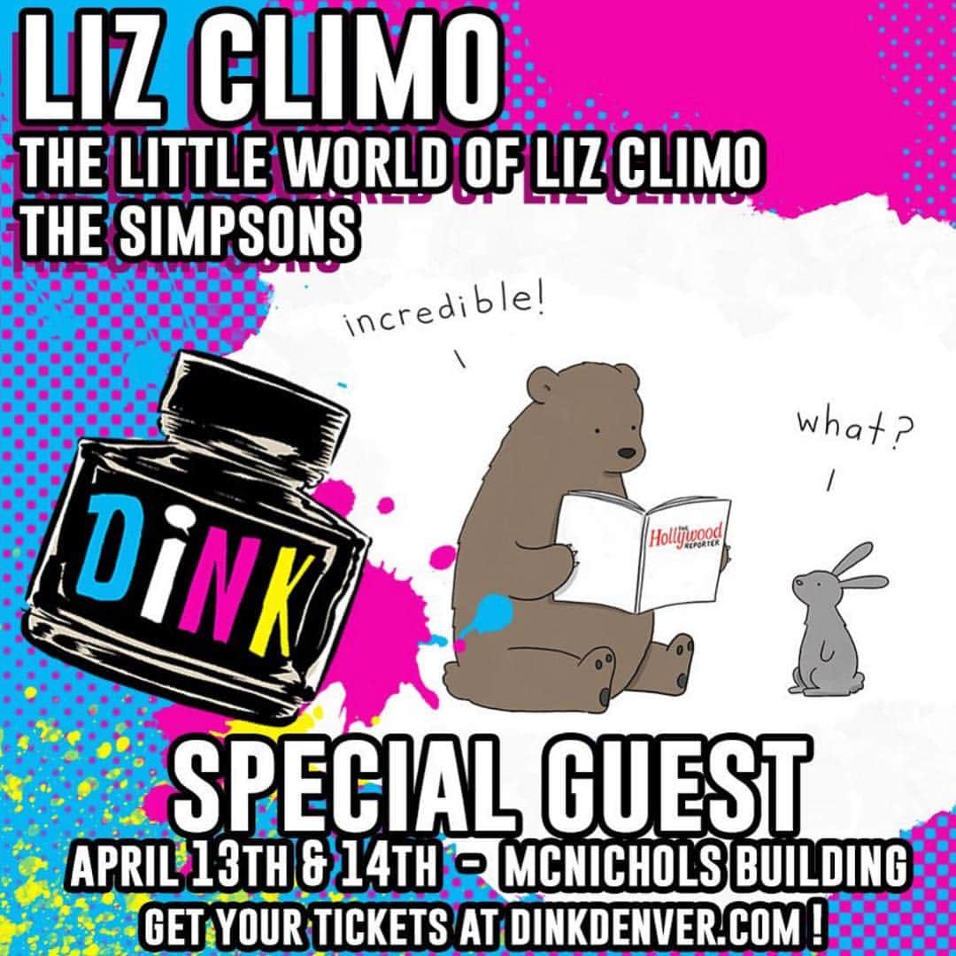 リズ・クライモさんのインスタグラム写真 - (リズ・クライモInstagram)「Anyone going to @dinkdenver? BECAUSE I AM 🙋🏻‍♀️ April 13 & 14, come say hey!!」3月27日 4時10分 - lizclimo