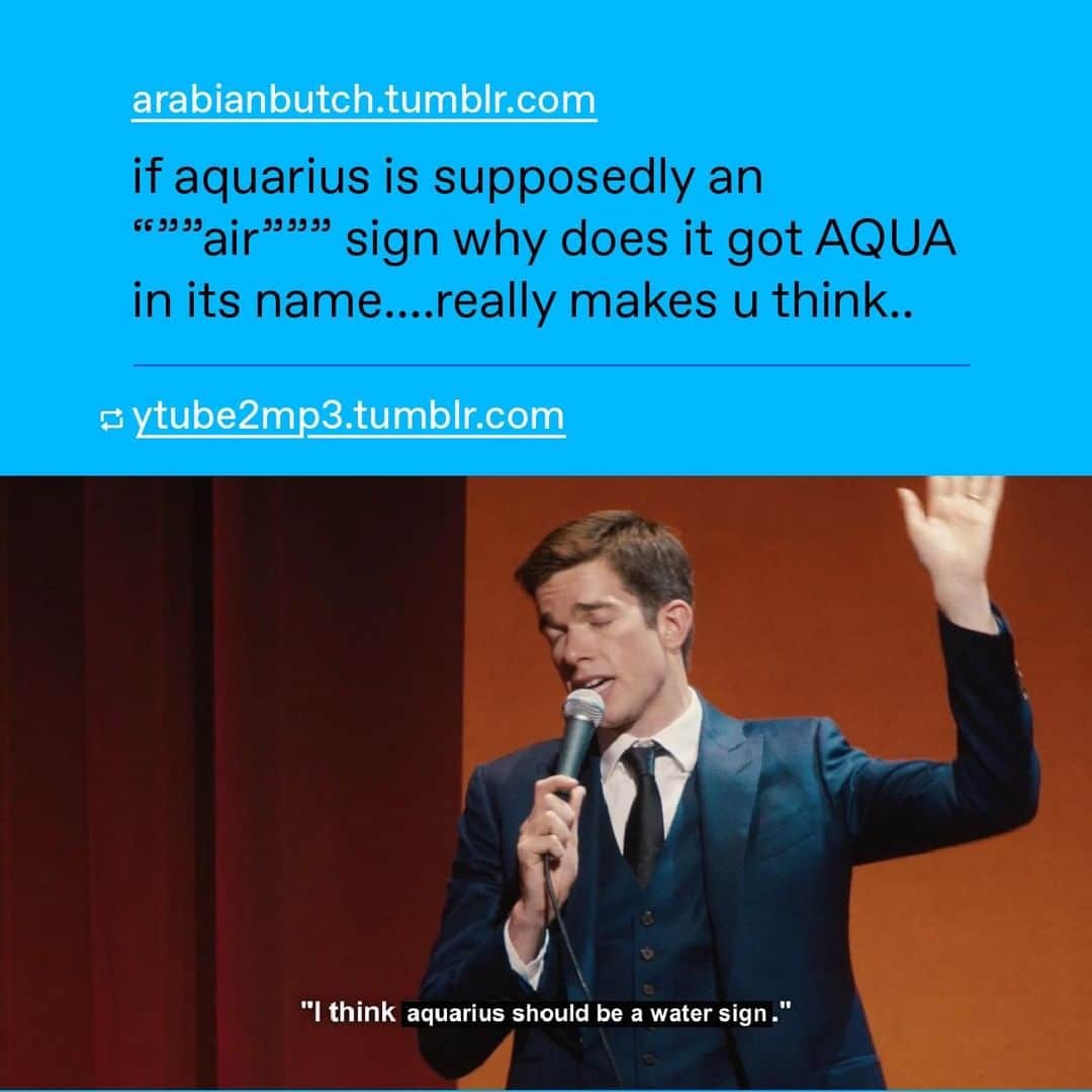 Tumblrさんのインスタグラム写真 - (TumblrInstagram)「tag a watery aquarius」3月27日 4時20分 - tumblr