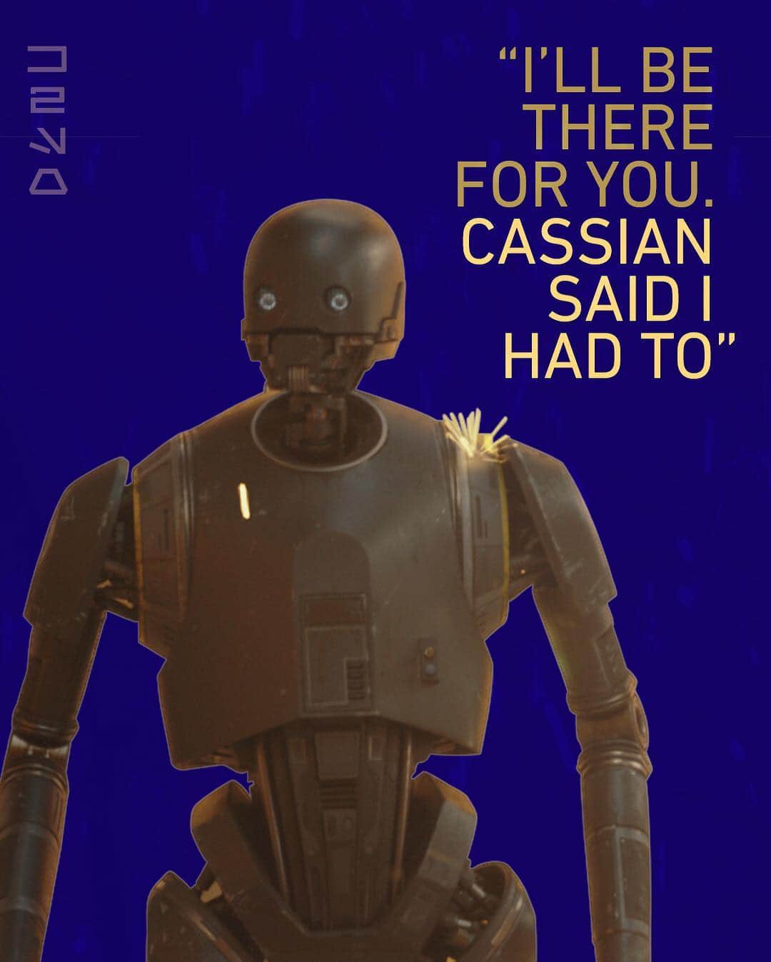 スター・ウォーズさんのインスタグラム写真 - (スター・ウォーズInstagram)「#TuesdayTip: always obey Cassian’s orders. #RogueOne」3月27日 4時30分 - starwars
