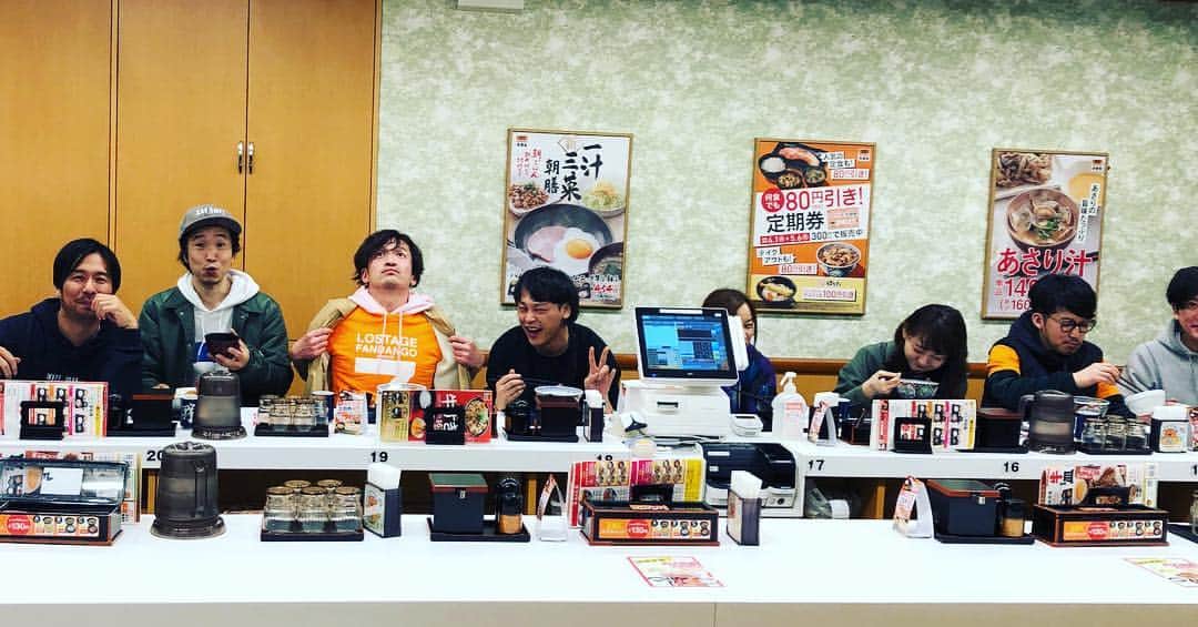 山嵜廣和のインスタグラム：「十三で締めてる皆さんに遭遇。おつ！」