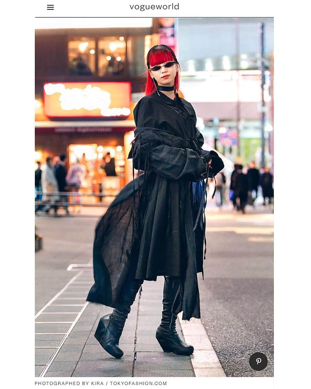 si ouxさんのインスタグラム写真 - (si ouxInstagram)「いつもありがとう🧚‍♀️﻿﻿ @tokyofashion @vogue﻿﻿ ﻿﻿ ﻿﻿ shirts @theMINDAID﻿﻿ boots #rickowens ﻿﻿ ﻿﻿ ﻿ ﻿ #AmazonFWT #AFWT #アマゾンファッションウィーク #AmazonFashionWeekTOKYO #streetsnap #tokyofashion #vogueworld #vogue #themindaid #mindaid」3月26日 20時34分 - si_oux