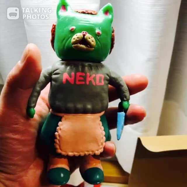 デハラユキノリのインスタグラム：「ぼやくネコおばさん Complaing NEKOOBASAN #deharayukinori  #dehara #デハラユキノリ  #ネコおばさん #nekoobasan」