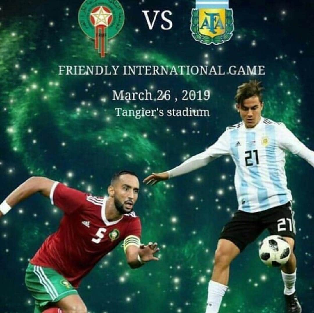 メディ・ベナティアさんのインスタグラム写真 - (メディ・ベナティアInstagram)「🇲🇦 VS 🇦🇷 Match de prestige contre une grande nation du football!  L’occasion de revoir mon frate @paulodybala 😉 #Dimamaghrib 🇲🇦 💚❤️」3月26日 21時03分 - m.benatia5