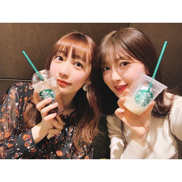 森咲樹さんのインスタグラム写真 - (森咲樹Instagram)「関根優那ちゃん♡﻿ ﻿ 久々にご飯しました🍴﻿ ﻿ 近況を報告し合ってきたよ☺️﻿ ﻿ 優那といると、﻿ ほんとに時間があっという間♡♡﻿ ﻿ 舞台観に行くね✌︎♡﻿ ﻿ #関根優那 #女優 #actress #グラビア #アプガ #uugirl #upupgirls #idole #idol #アイドル #chanteuse #danseuse #actrice #model #modele #チキパ #cheekyparade #スタバ #starbucks #starbucksjapan」3月26日 21時14分 - mori_saki_official