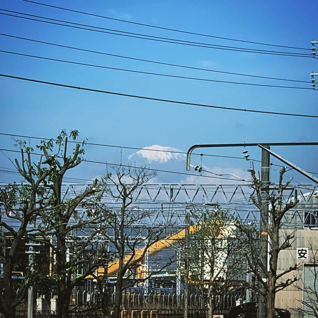 竹井亮介さんのインスタグラム写真 - (竹井亮介Instagram)「グランシップの近くから見た富士山 #富士山」3月26日 21時53分 - takeiryosuke