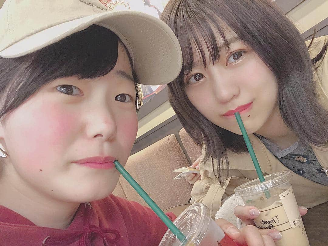 篠崎彩奈さんのインスタグラム写真 - (篠崎彩奈Instagram)「_ 会えてよかった☺️❤︎ いつも会うとわたしのわがまま聞いてくれる 優しい優しいつーちゃん😂 これからもたくさん楽しいことして たくさん笑おうね☺︎」3月26日 22時11分 - ayana.s_official