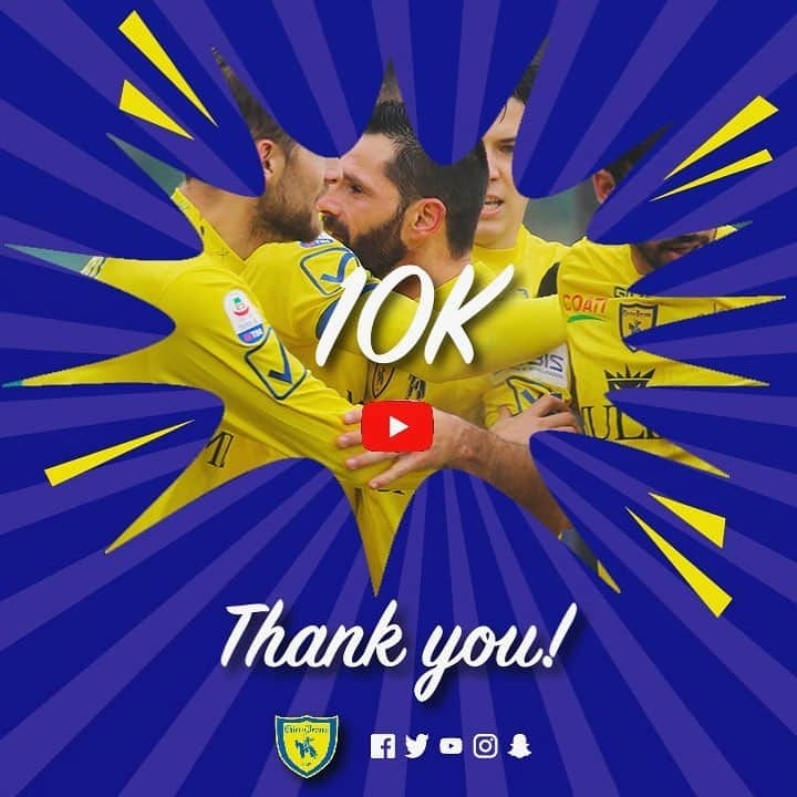 ACキエーヴォ・ヴェローナのインスタグラム(acchievoverona) - 3月26日 23時21分📊⚽️🎉 Grazie a tutti voi, siamo più di 10.000 sul canale ufficiale di #YouTube! Al 13^ posto tra le squadre della @seriea! 💛💙Thanks to all of you, we are more than 10,000 on the official YouTube channel! We are in 13th place among the Serie A teams!#chievoverona #chievo #seriea #football #social #socialmedia #media #channel #interview #sport #team[BIHAKUEN]UVシールド(UVShield)myscorpioneyePeople like to watch a losing team?culcasi27Uniti verso il sogno💪💪💣💣hitfactoryradio954We Support Local Artists!!!stefyrossjjSEMPRE E SOLO FORZA CHIEVO>> 飲む日焼け止め！「UVシールド」を購入するACキエーヴォ・ヴェローナ