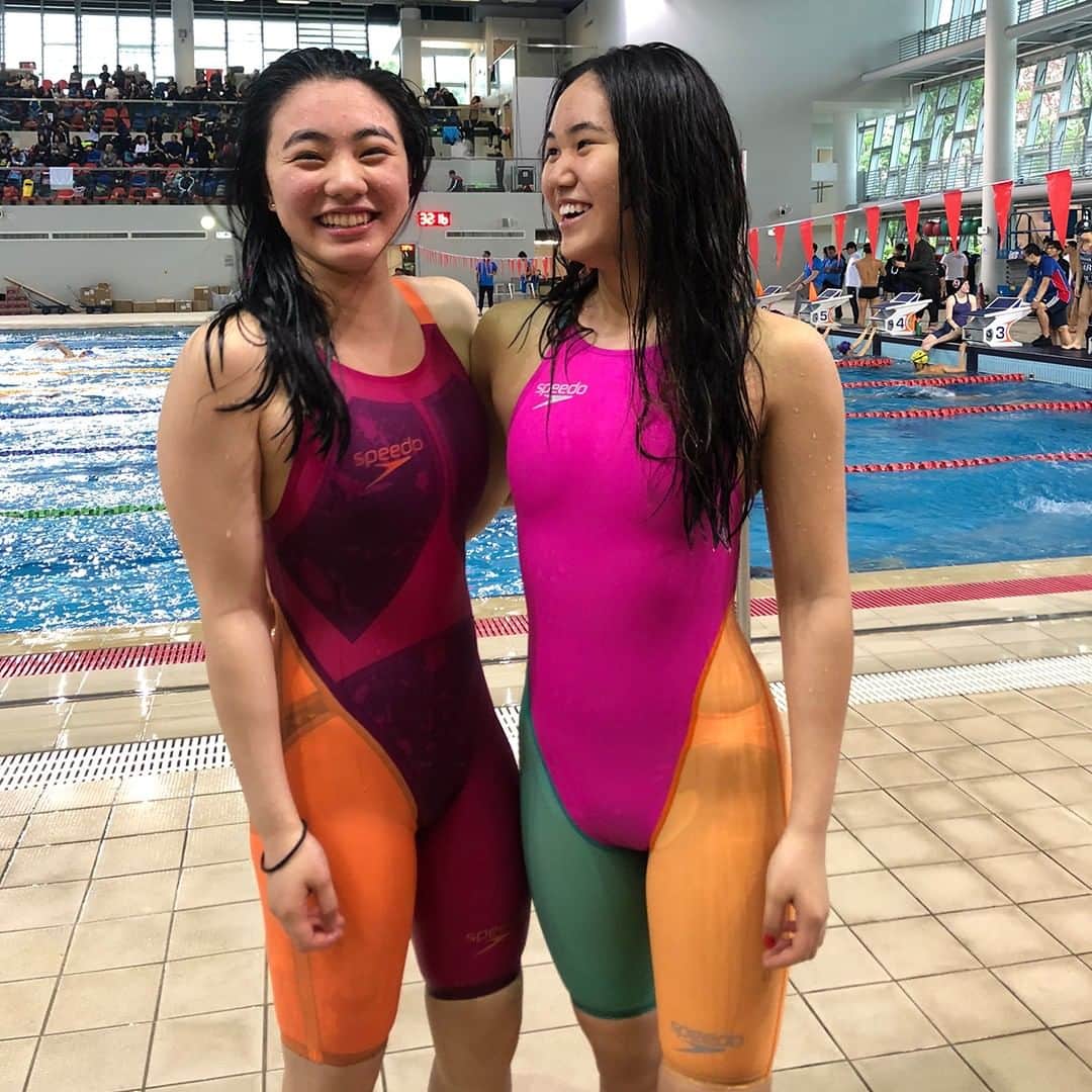 スピードさんのインスタグラム写真 - (スピードInstagram)「Fastskin LZR Elite 2 Twinning!  Photo:@sunyoungbyun_ & @c.wang20 #TeamSpeedo #Fastskin #Swimming」3月27日 0時10分 - speedo