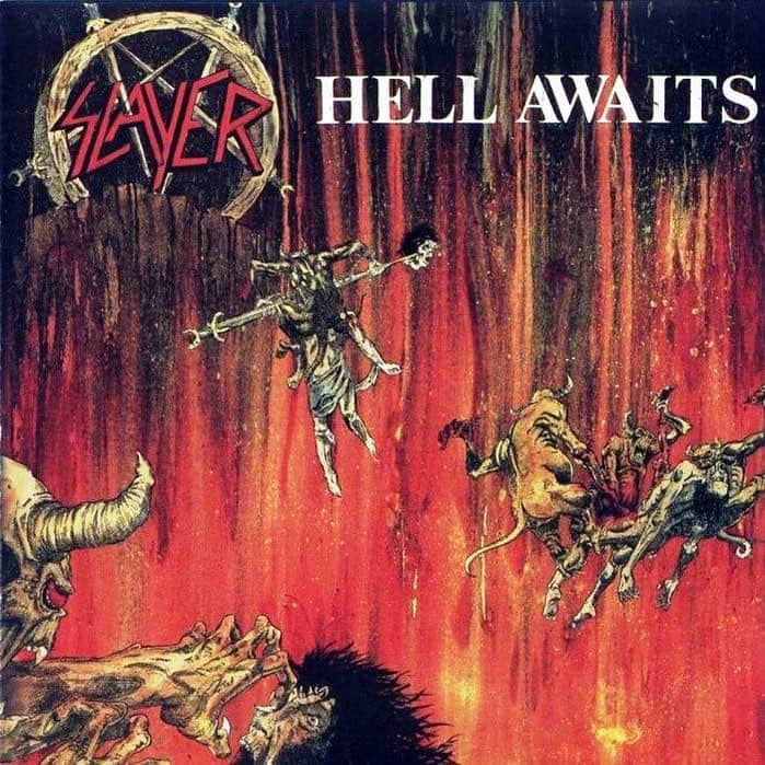 Kerrang!さんのインスタグラム写真 - (Kerrang!Instagram)「Kill, and kill again. Happy 34th birthday to Slayer’s second album, Hell Awaits! 🔥 . . . #hellawaits #slayer #thrashmetal #thrash #slayerfans #happybirthday」3月27日 1時20分 - kerrangmagazine_