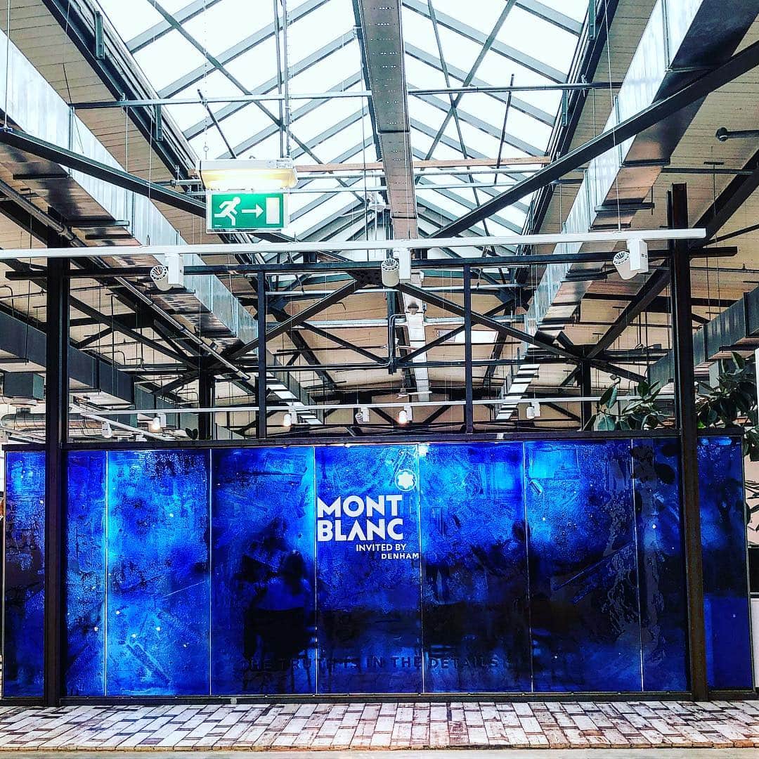 のインスタグラム：「MONTBLANC it was a pleasure hosting you in DENHAM HQ Amsterdam. #montblanc @montblanc @montblanc_nl #denham #denhamthejeanmaker #jasondenhham #thetruthisinthedetails」