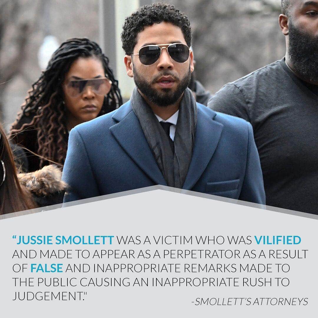 E! Onlineさんのインスタグラム写真 - (E! OnlineInstagram)「Jussie Smollett went from victim to villain in his own attack, but now that his charges have been dropped, he’s looking forward to “focusing on his family, friends and career.” (📷: Shutterstock)」3月27日 1時36分 - enews