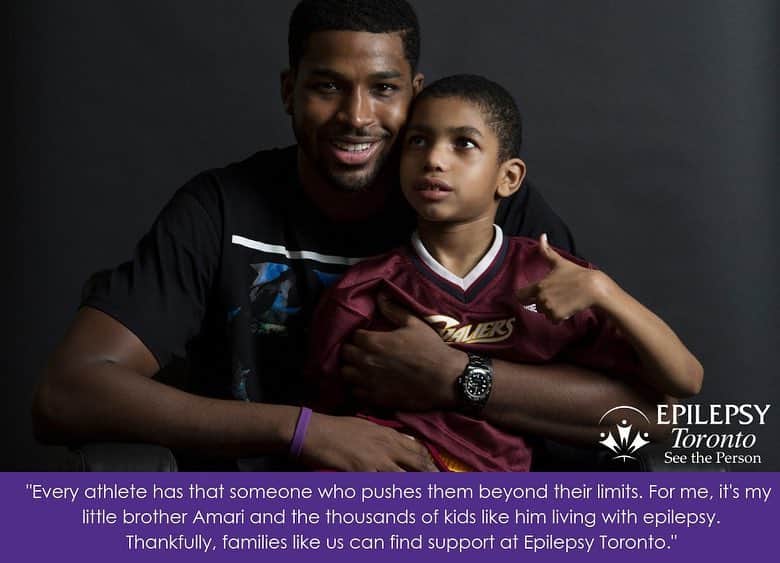 トリスタン・トンプソンさんのインスタグラム写真 - (トリスタン・トンプソンInstagram)「Today is Purple Day! It's a day we can all come together to grow as much awareness as possible for people living with epilepsy and to end the stigma. I'm grateful that I can help my little brother Amari, as well as thousands of other people through the Amari Thompson Fund and @EpilepsyToronto. #SeethePerson  #Purpleday #PurpleDayTO」3月27日 1時40分 - realtristan13