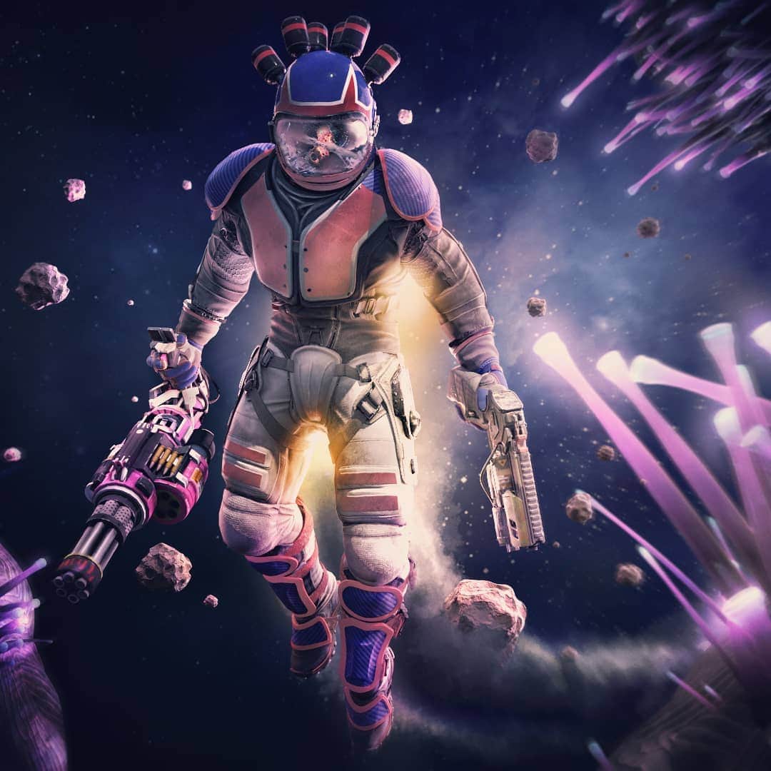 Ubisoftさんのインスタグラム写真 - (UbisoftInstagram)「Blast off with Space Junkies 🔥🚀 Play the speedy, spacy shooter NOW on PSVR, Oculus Rift, HTC Vive and Windows Mixed Reality」3月27日 2時18分 - ubisoft