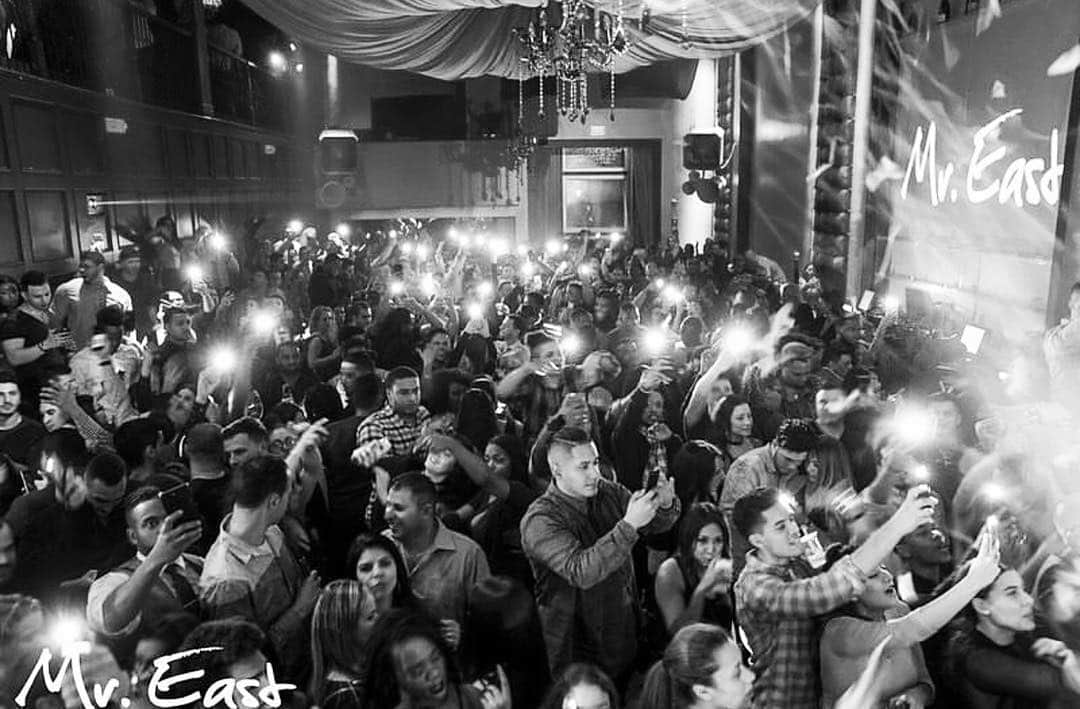 ファンクマスター・フレックスのインスタグラム：「This past Saturday at Mister East was SUPER!!! Get ready I’m back April 13th!!! @litdigitaldjs !!!! We so focused!!!」