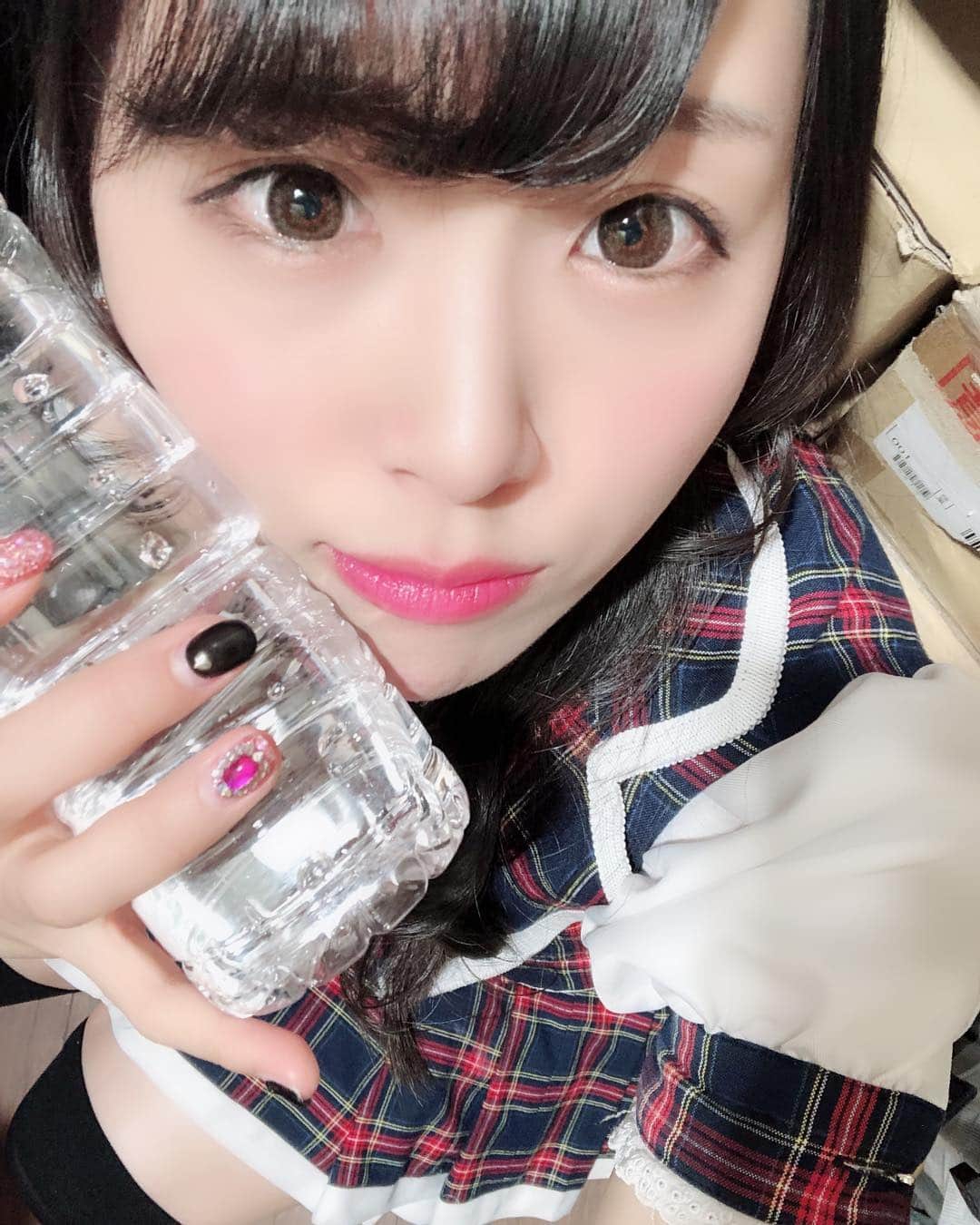 のインスタグラム：「おはくま🐻 . . #おはよう #gm #goodmorning #おはくま #日々の出会いに感謝 #バクステ外神田一丁目 #いっちょめ #熊本美和 #miwakumamoto  #アイドル #idol #일본 #아이돌 #アイドルボウラー #Pリーガー #プロボウラーになりたい #instagood #followme #kawaii #makeup #beauty #黒髪 #制服 #live #nail #すきぴ」