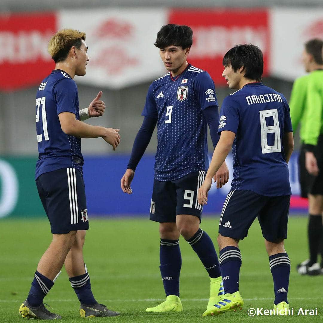 Goal Japanさんのインスタグラム写真 - (Goal JapanInstagram)「. ＼💬「全員で繋いだパスを決められて良かった」／ 決勝点を奪った #中島翔哉 は試合後、チームメイトに感謝し、ゴールの喜びをかみしめた。 (Photo:Kenichi Arai) . 🏆キリンチャレンジカップ2019 🆚#日本代表 1-0 #ボリビア代表 ⚽#中島翔哉(76分) . #soccer #football #jfa #daihyo #samuraiblue #japan #bolivia #shoyanakajima #サッカー #フットボール #⚽️」3月27日 13時26分 - goaljapan