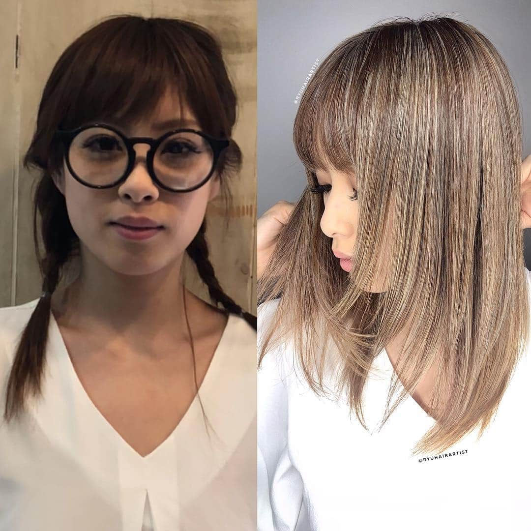 京極 琉さんのインスタグラム写真 - (京極 琉Instagram)「Today with @fa24f Changed Girls Life Again @aya.205 🔥🌹Blended Milky Bronde✨ I'm so exciting show your guys on my youtube channel RyuHairArtist💥 We Did Full Head Highlights And Toner with @caradecocolor  Check Full Video on my Youtube Chanel😘 #SalonRyu#京極琉 #btconeshot19_colortransformation #btconeshot19_warmbalayage #btconeshot19_curls#Oneshot」3月27日 13時49分 - ryuhairartist