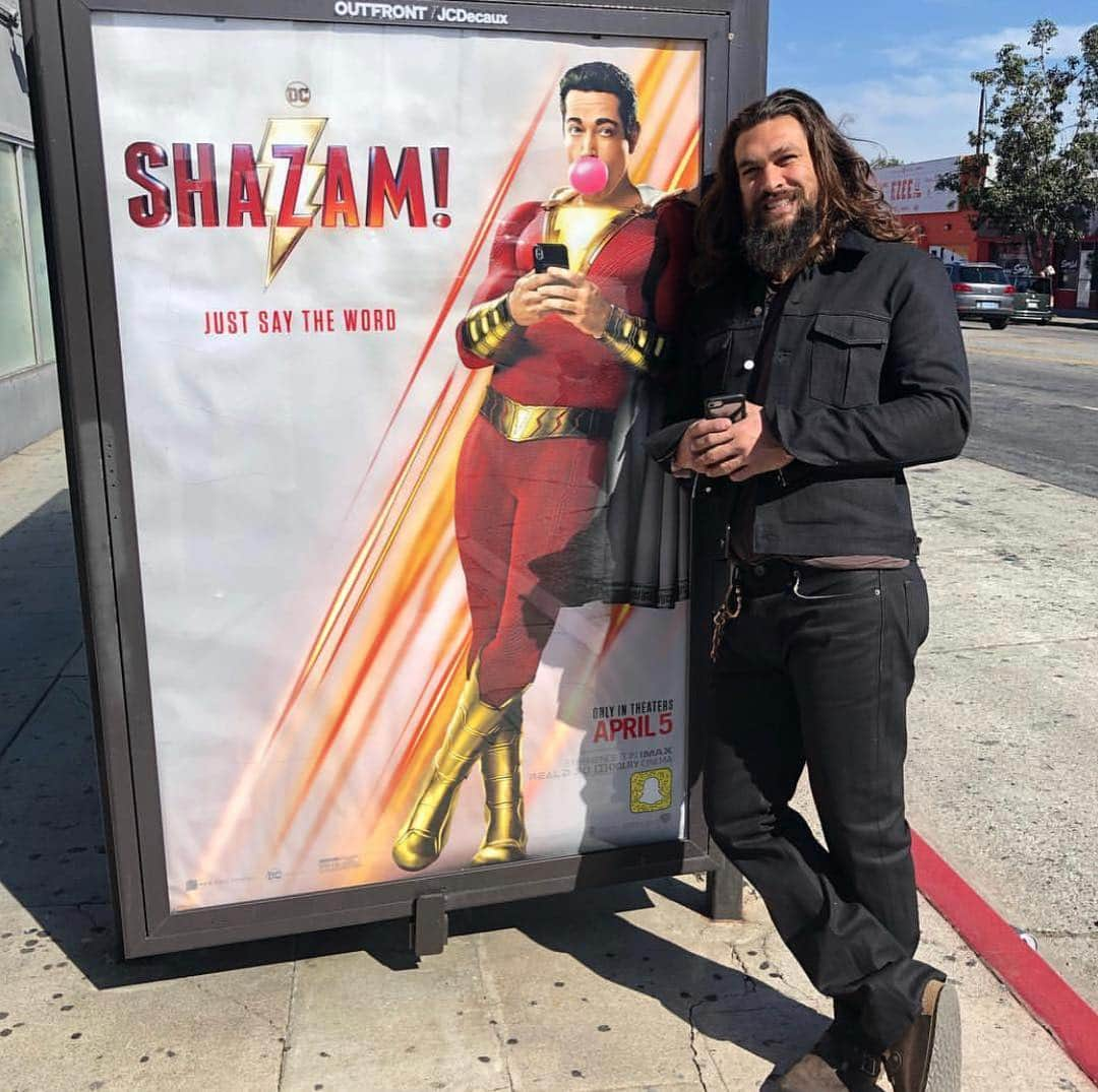 Warner Bros. Picturesさんのインスタグラム写真 - (Warner Bros. PicturesInstagram)「Regram from @prideofgypsies: So proud of my friend @zacharylevi and my producer Peter Safran #shazam April 5 it’s on. Can’t wait  Aloha j」3月27日 13時49分 - wbpictures