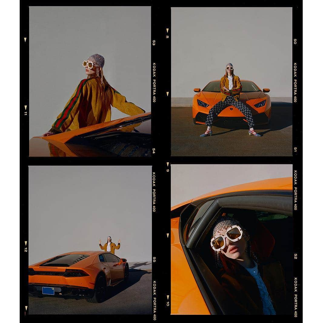 Faith Picozziさんのインスタグラム写真 - (Faith PicozziInstagram)「Gucci x Lamborghini 💥5️⃣📸 @filip.milenkovic 🎨 @faithpicozzicreative 👗 @filipandfaith @gucci @alessandro_michele #sunglasses #fashion #film #120film #mediumformat  #lamborghinihuracan #huracan #lamborghini #lambo #gucci @faithpicozzi」3月27日 5時29分 - faithpicozzi